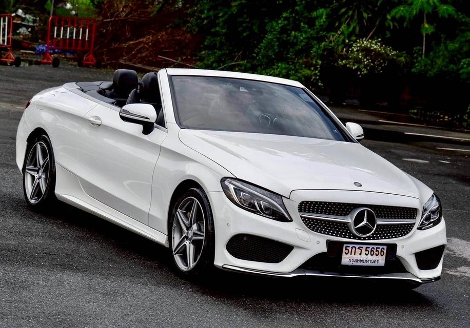 รหัสรถ PR5656 Benz C300 Cabriolet AMG Dynamic รถออก Benz Thailand ปี 2017 Fulloption 