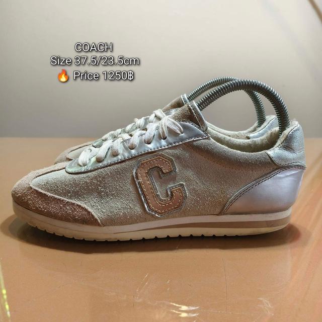 COACH Size 37.5/23.5cm🔥 Price 1250฿