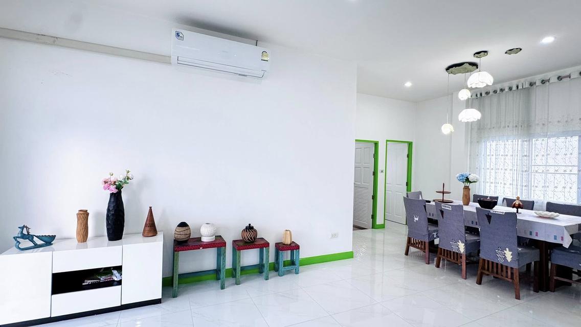 บ้านเดี่ยวชั้นเดียว 2 หลังติดกัน ทำเลศักยภาพ ใกล้โรงเรียนนานาชาติ เพียง 6 นาที! 4