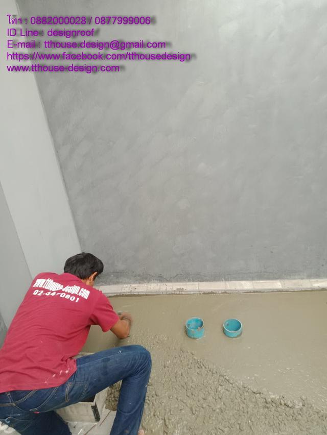 รับเหมา ต่อเติม โครงหลังคา กันสาด ห้องครัว เทพื้น ปูกระเบื้อง IDLine dddesign23 14
