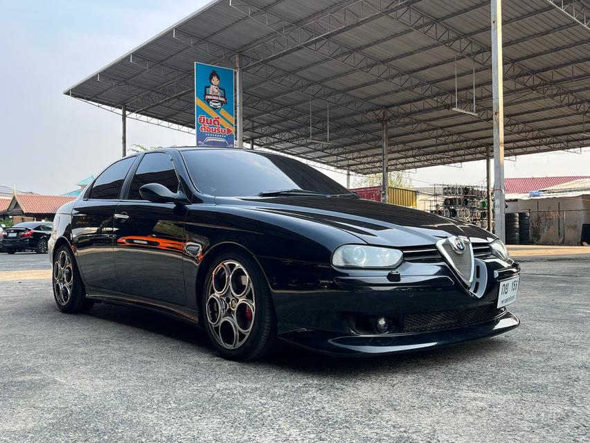Alfa 156. สีดำ 2.0 ts. Selespeed ปี 2000 7