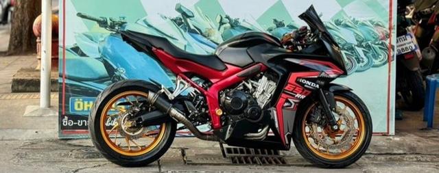 ขายด่วน Honda CBR650F สีดำแดง 1