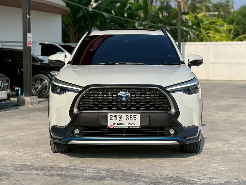 TOYOTA COROLLA CROSS 1.8 HYBRID PREMIUM SAFETY ปี 2021 โฉม ปี20-ปัจจุบัน รูปที่ 2