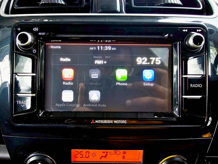 รหัสรถ SEZ12 Mitsubishi Mirage 1.2 GLS Ltd. เกียร์ ออโต้ เบนซิน สี เทา ปี 2019 13