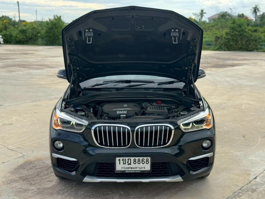 BMW X1 (F48) Wagon 4dr sDrive18d xLine Steptronic 8sp FWD 2.0DTi Y 2020. สีดำ  8