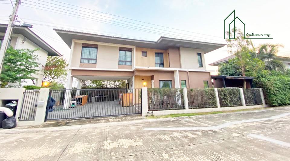 บ้านเดี่ยว 55 ตรว. สยามไฮวิลล์ วงแหวน-ธัญญะ ถนนเลียบคลอง 4 1