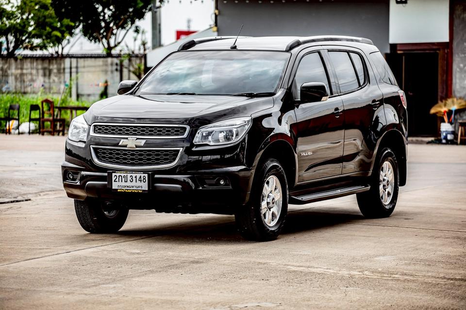 CHEVROLET TRAILBLAZER 2.8 LTZ 4WD ปี 2013 สีดำ มือเดียว รถครอบครัว 7 ที่นั่ง