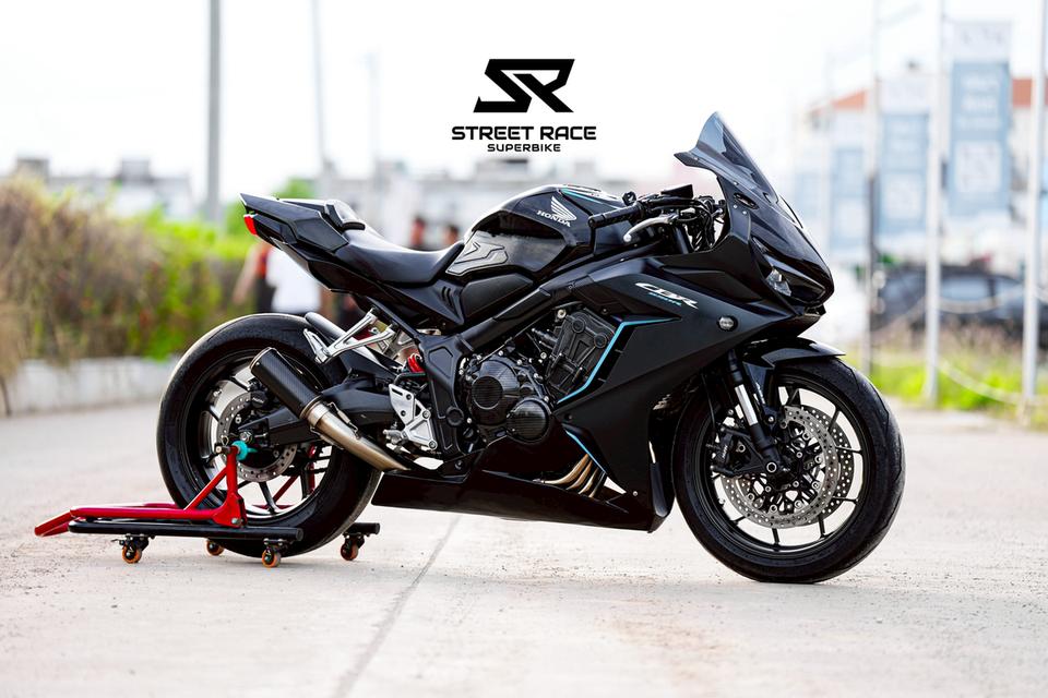 2023 Honda 📢 honda cbr650f ดำ-ฟ้า | ปี 2023 หล่อ สปอร์ตเต็มขั้น สภาพกริ๊บ พร้อมซิ่ง! 🏍️ 20