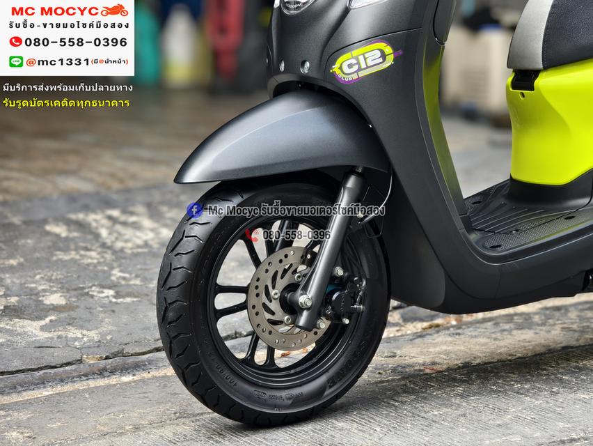 Scoopy i 2022 วิ่ง10000โล รถบ้านเครื่องท่อเดิม เล่มเขียวชุดโอนครบ No1252    12