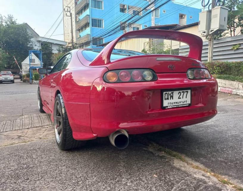 TOYOTA SUPRA ปี 1994 สีแดงแท้จากโรงงาน 4