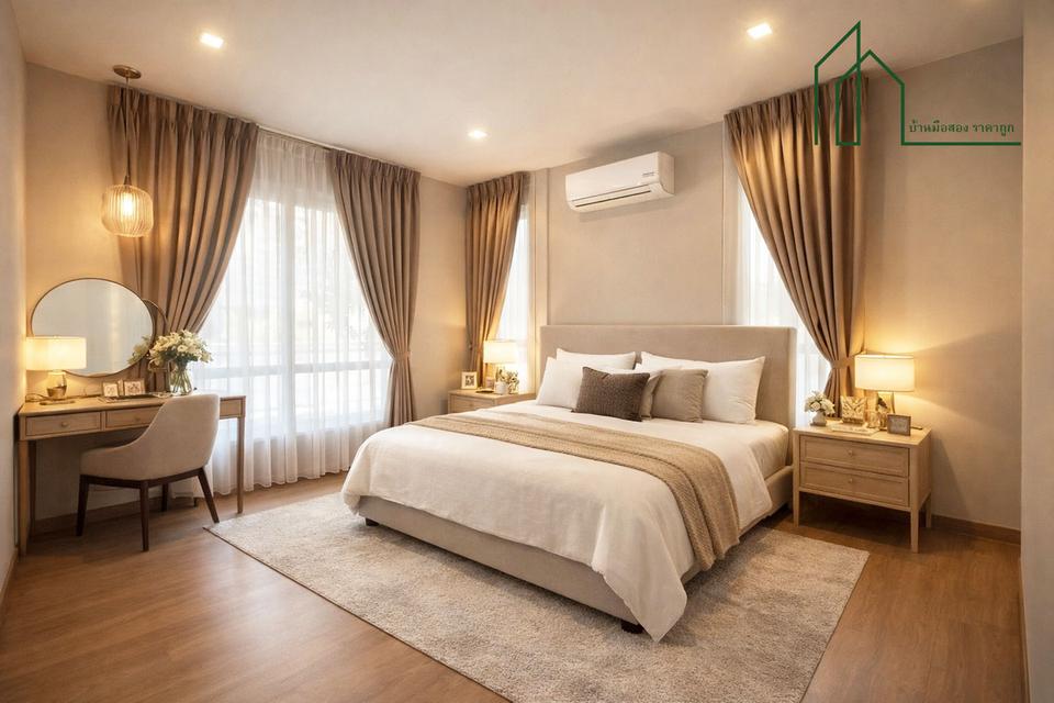 บ้านเดี่ยว หมู่บ้านสัมมากร รังสิต คลอง 7 10