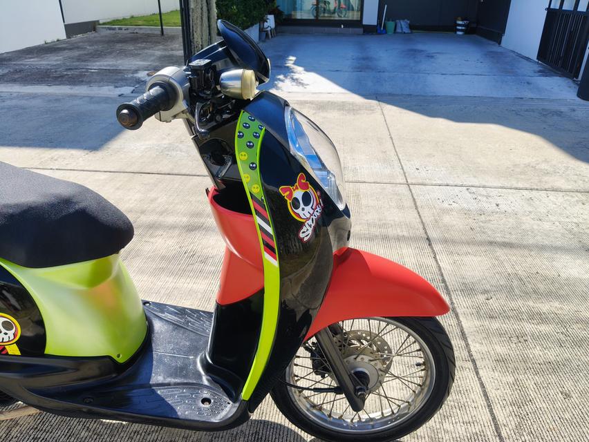 Honda Scoopy i หัวฉีด ปี2012 สี ชมพู ดำ เหลือง 12