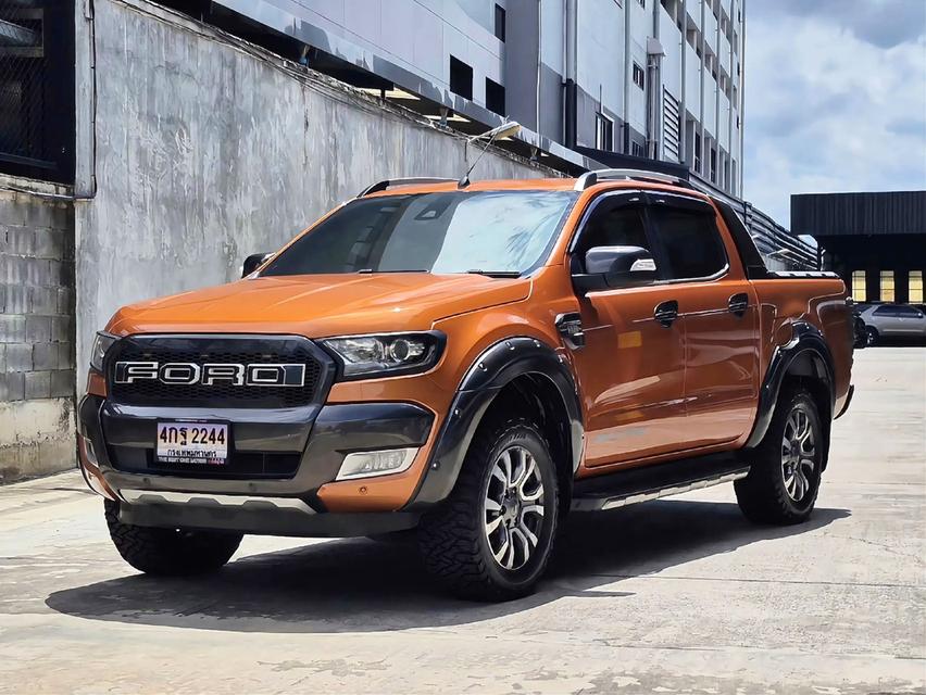 🎊"TOP OPTION FORD RANGER 3.2 WILDTRAK 4x4 A/T ทะเบียนคืน"🎊🎖️2018 Ford Ranger Double Cab 3.2L Wildtrak 4x4 6AT🎖️