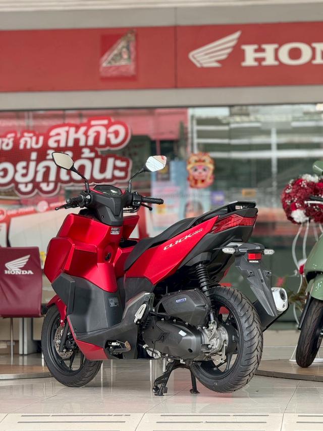 ขายรถ Click160 ปี’66 สีแดง-ดำ | ดาวน์เบา ผ่อนสบาย คันนี้หรู แรง มีสไตล์