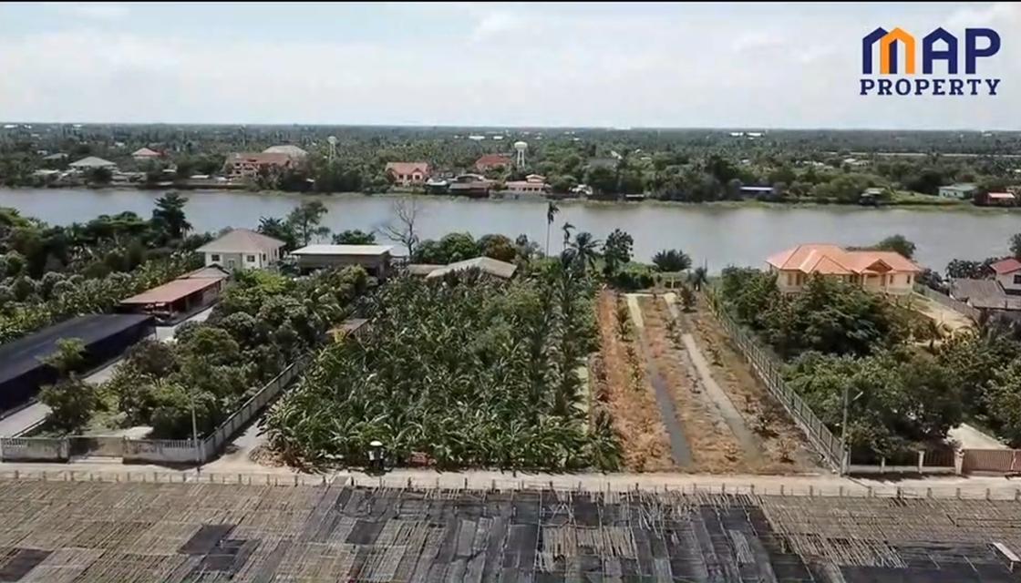 ที่ดินแปลงสวย ริมแม่น้ำท่าจีน 10