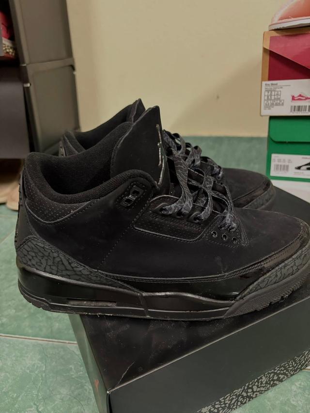 Jordan3 Retro Black Cat (2025)Size 8.5 US/ EUR 42ทอ 3