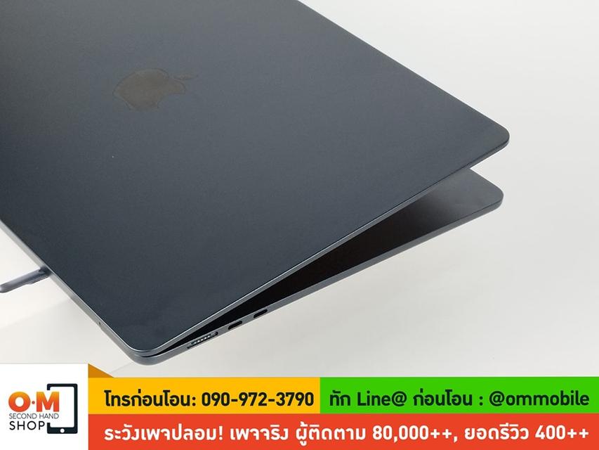 ขาย/แลก MacBook Air M2 (2023) 15inch สี Midnight/ Ram8/ SSD256/ CPU8/ GPU10 ศูนย์ไทย ประกันศูนย์ สภาพสวยมาก แท้ ครบกล่อง เพียง 34,900 บาท 6