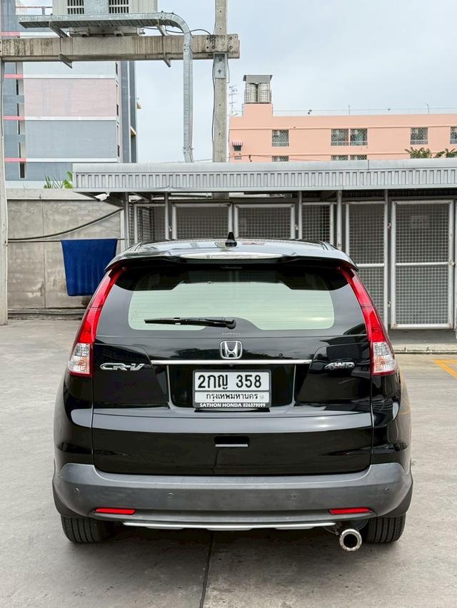 HONDA CRV 2.4EL 4WD TOP 2013 สีดำ