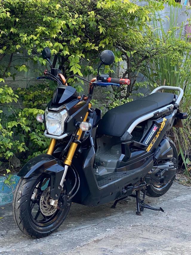 HONDA ZOOMER X ดิจิตอล สีดำ ปี58 เครื่องดี ขับขี่ใช้งานได้เลย ขอคนรับสภาพได้ รถเจ้าของเดียว