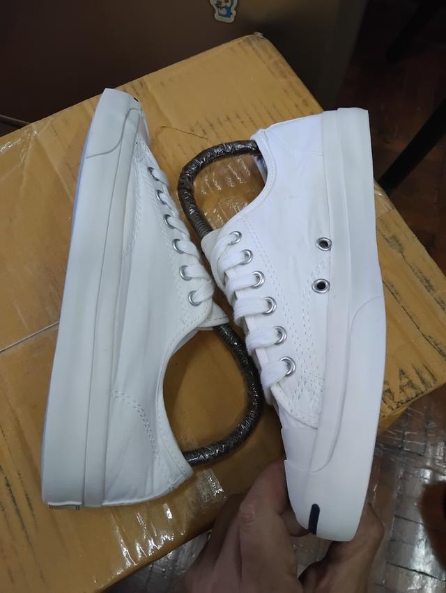 CONVERSE JACK EUR 39/24.5สวยใหม่ไม่มีตำหนิ450ค่าส่ง50 รูปที่ 7