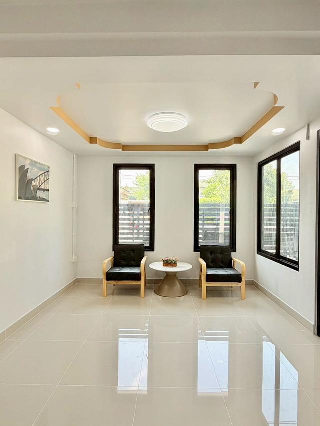 หมู่บ้านพฤกษา14A วัดลาดปลาดุก บ้านแฝด 2 ชั้น หลังมุมติดสวนสาธารณะ ตกแต่งใหม่พร้อมอยู่ เหมาะสำหรับครอบครัวใหญ่ และผู้ที่ต้องการพื้นที่ใช้สอยเยอะ 12