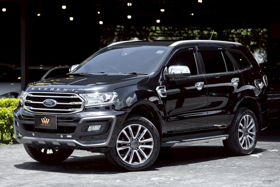 รหัสรถ TPV53 🎊 Ford Everest Bi-Turbo Titanium+ 4WD  🎊 2019