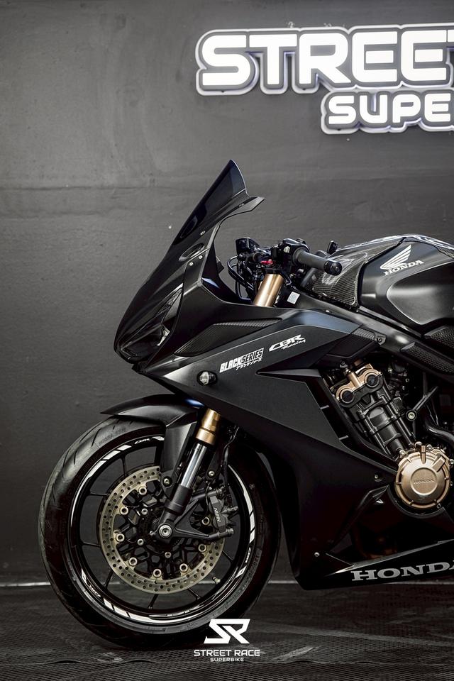 🔥 honda cbr650r 2019 สีดำ หล่อเข้ม ฟีลสปอร์ต 4 สูบ 🔥 ⭐️ ดาวน์ 5,000