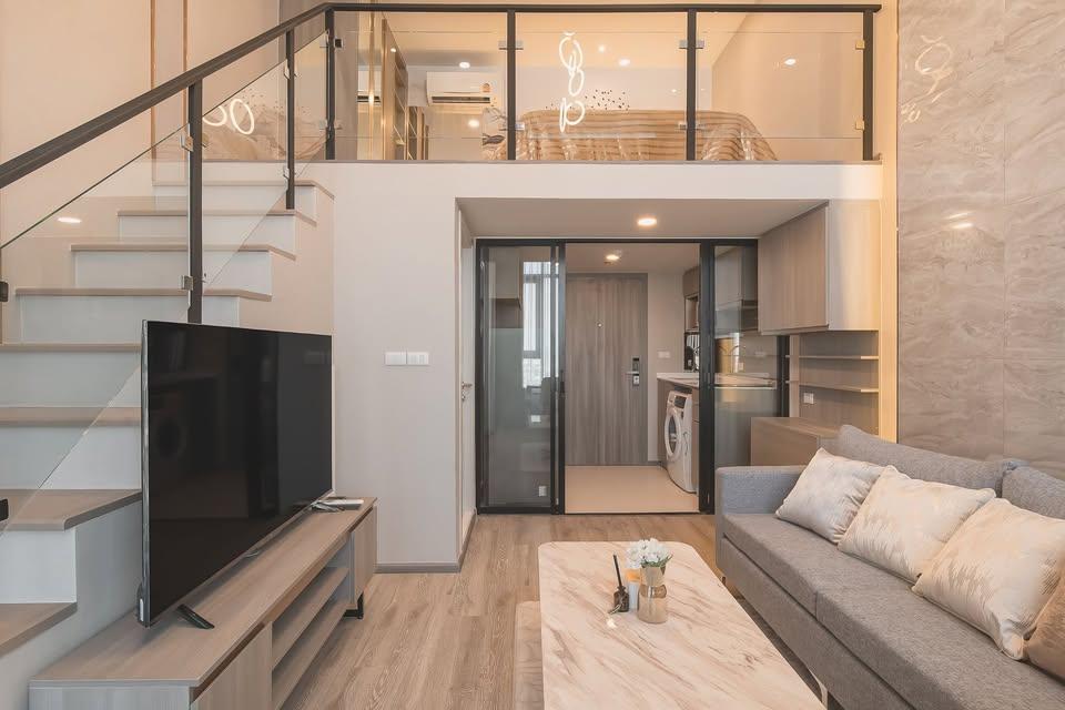 คอนโด 2 ชั้น ม.เกษตร เช่า Knightsbridge เกษตร โซไซตี้ 3