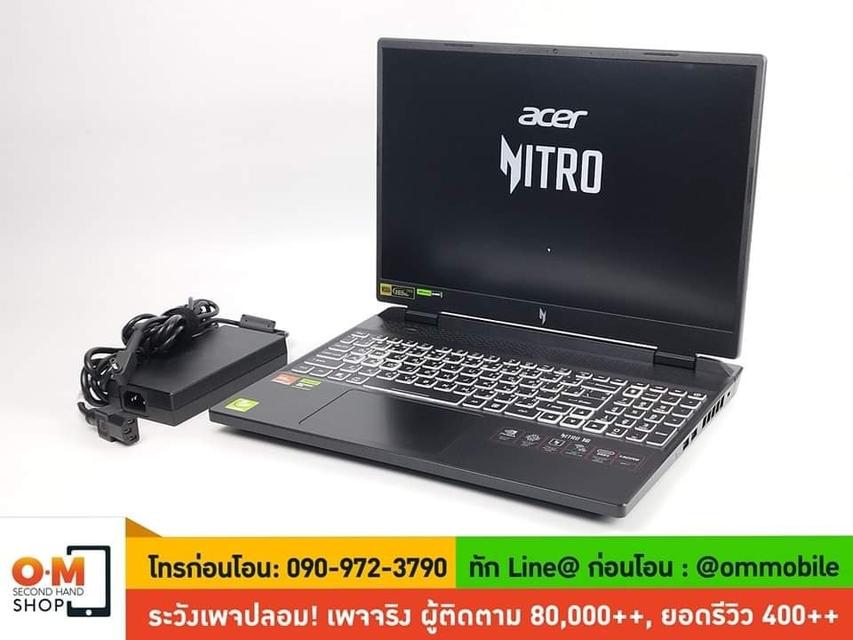 ขาย/แลก Acer Nitro 16 AN16-41-R6VJ /Ryzen7-7840HS /Ram16 / SSD512 /GeForce RTX4050 ศูนย์ไทย ประกันศูนย์ 30/06/2026 สภาพสวยมาก เพียง 25,900 บาท  1