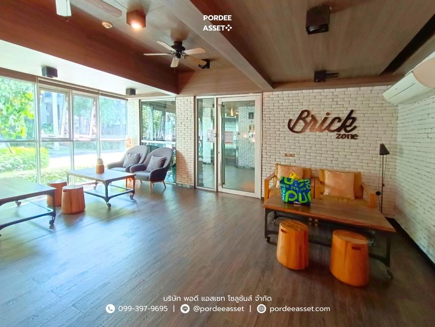 คอนโด แอสปาย สาทร-ตากสิน (บริคโซน) "ห้องมุม" ขนาด 28 ตร.ม. ใกล้รถไฟฟ้า BTS สถานีวุฒากาศ ถ.ราชพฤกษ์ บางค้อ จอมทอง กทม. : Aspire Sathorn-Taksin (Brick Z 13