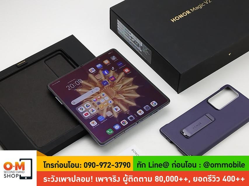 ขาย/แลก Honor magic v2 16/512 Purple ศูนย์ไทย ประกันยาว สภาพสวยมาก แท้ ครบกล่อง เพียง 40,900 บาท 3