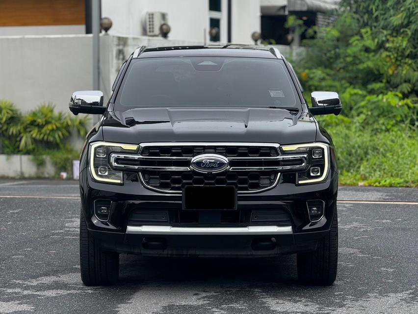 FORD EVEREST Wagon 4dr Titanium+ 7st Auto 10sp 4WD 2.0DTTi (Bi-Turbo) ปี 2023 สีดำ 7