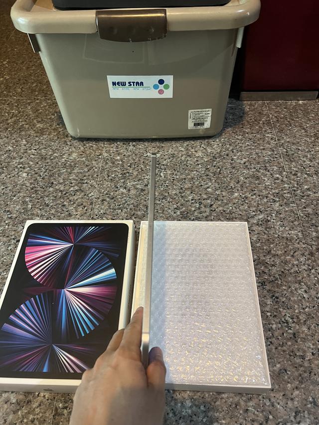 ขายiPadPro11นิ้วM1สีSilver128กิ๊กWifi Celluerยกกล่องใช้งานดีถูกๆๆ รูปที่ 5