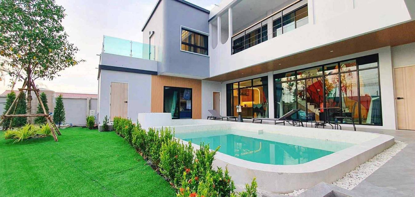 For rent Pool villa Huayyai 150,000/month