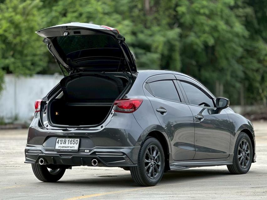 รหัสรถ PAT1650 Mazda 2 1.3 Sport S Leather Hatchback สีเทาดำ เกียร์ออโต้ 2023