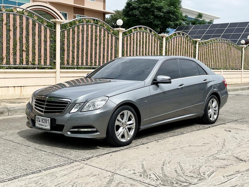 MERCEDES BENZ E250 1.8 CGI BlueEFFICIENCY Avantgarde โฉมW212 ปี 2011 มือเดียวไมล์น้อย