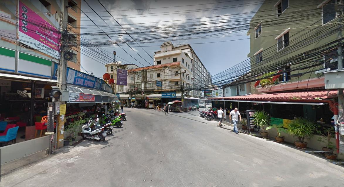 ขายที่ดินพร้อมอาคาร พัทยากลาง ซอยบัวขาว 214 ตร.ว อ.บางละมุง จ.ชลบุรี