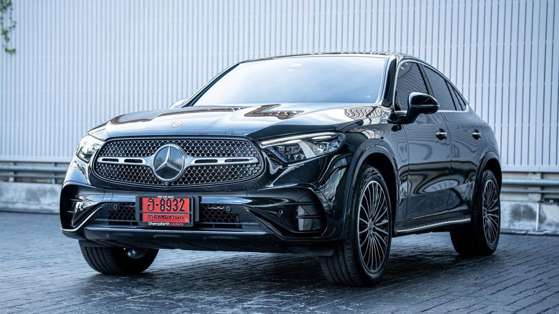 Mercedes-Benz GLC350e Coupe 4Matic AMG Dynamic 2024 สีดำ