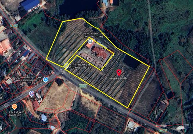 ขายที่ดิน ตำบลคู้ยายหมี อำเภอสนามชัยเขต ฉะเชิงเทรา ติดเทศบาลสนามชัยเขต 1