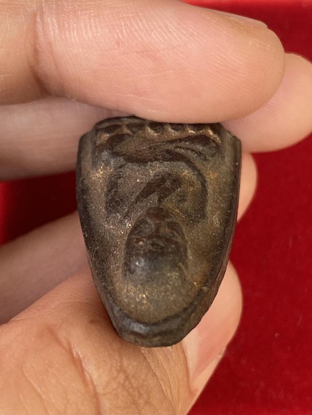 หลวงปู่ทวดเนื้อดินเผา พระครูใบฎีกาขาว รกุขิตธมุโม วัดช้างให้ ปี 2513  7