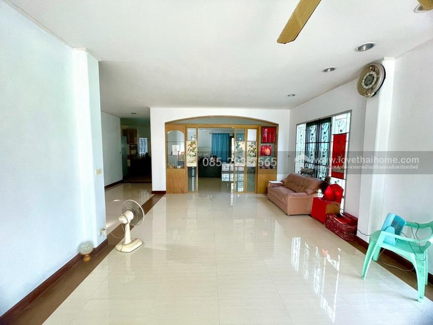 ขายบ้านเดี่ยว 2 ชั้น หมู่บ้านลัดดารมย์ ไทรม้า รัตนาธิเบศร์ บ้านหลังมุม พื้นที่ 89 ตารางวา ขาย 10.8 ล้านบาท โครงการใหญ่ ติด MRT สถานีไทรม้า 2