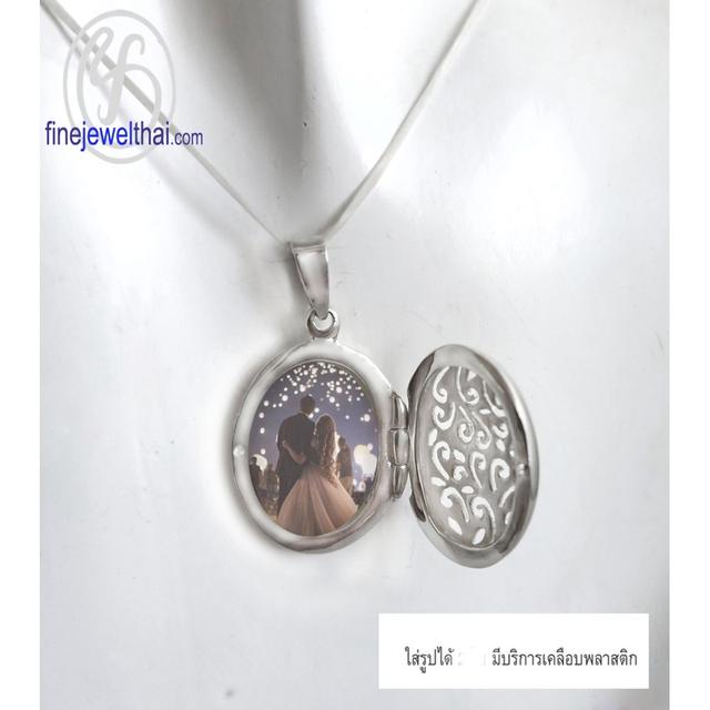 Finejewelthai จี้ล็อกเก็ต ล็อกเก็ตเงินแท้ P121100 3