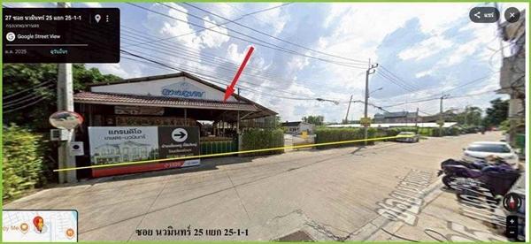 L891 ขายถูกสุดที่ดินถมแล้ว 449 ตรว.พร้อมสิ่งปลูกสร้าง ซ. นวมินทร์ 42/ประเสริฐมนูกิจ48 3