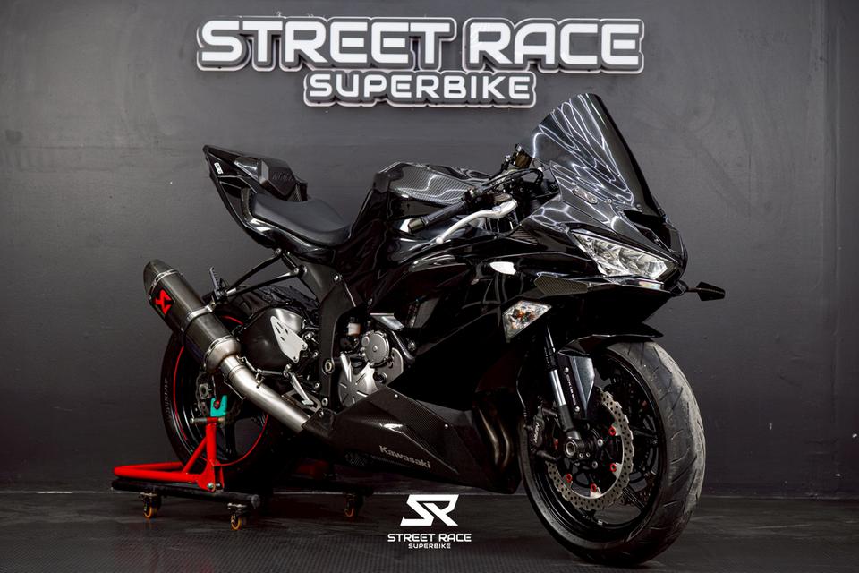🔥Kawasaki zx-6r ปี 2020 สีดำดุดัน รถสวย พร้อมใช้งาน ออกรถฟรีดาวน์ 😈🏍️
