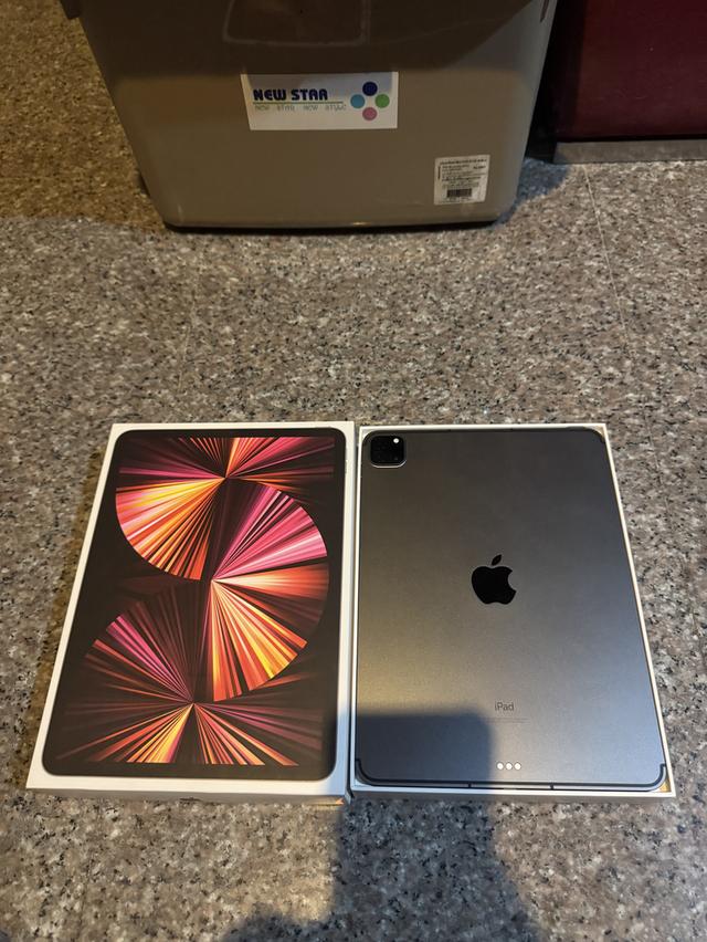 ขายๆๆๆถูกๆๆiPadPro11นิ้วM1 สีSpace Gray 128กิ๊กWifi Celluer ใส่ซิมได้มีกล่องสูนTrueสภาพสวยๆเครื่องใช้งานดีทุกๆฟังชั่นเครื่องรีสโตได้ตลอดไม่มีติดไอคราว