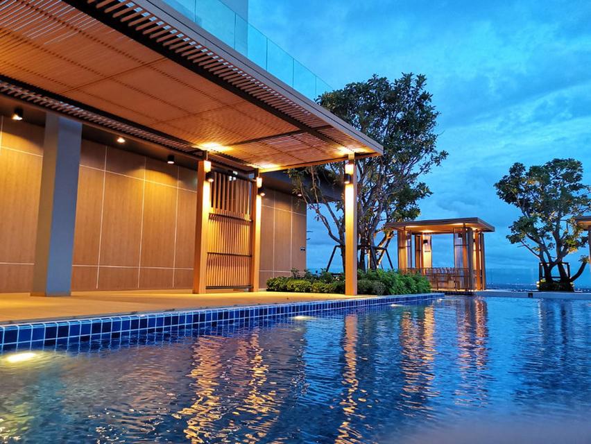 Condo Keen Centre​ Sriracha ตรงข้ามโรบินสัน ศรีราชา 35 ตรม 1 นอน ชั้น18 วิวภูเขา ตะวันออก ตกแต่งครบ 8
