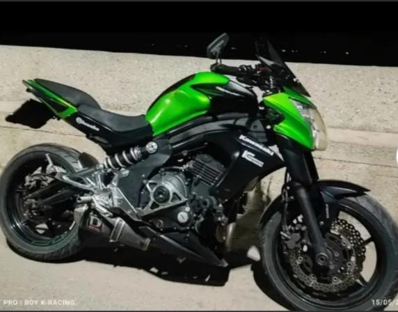 Kawasaki ER เขียวดำ 2