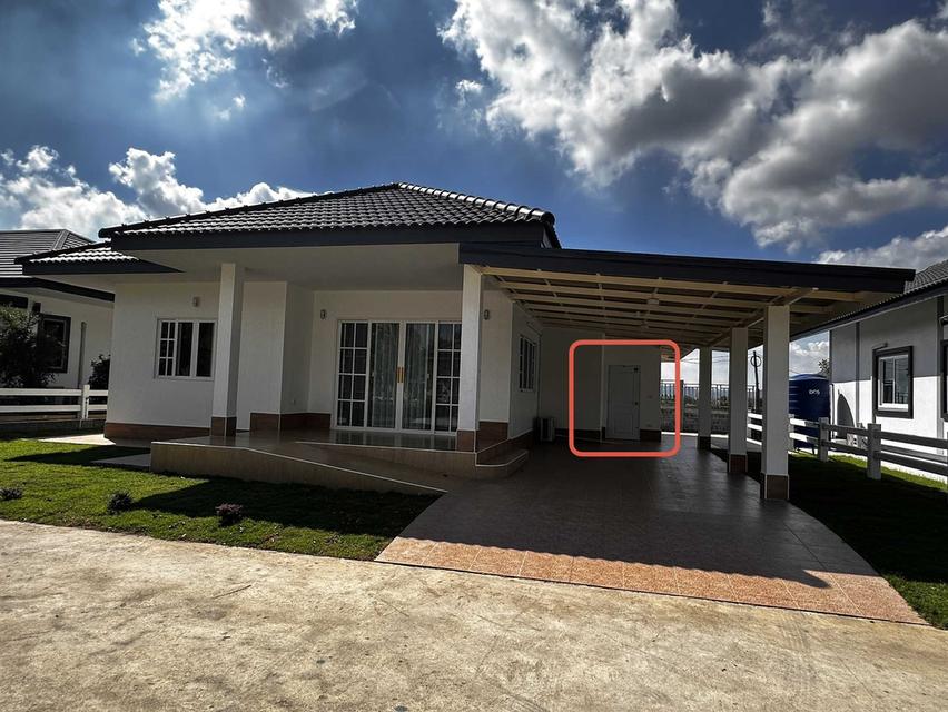 ขายบ้านเดี่ยวชั้นเดียว โครงการบ้านแสงทองเรือนแสงธรรม อ.แก่งคอย สระบุรี 4