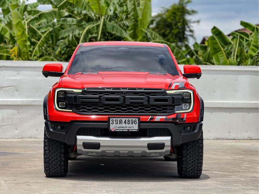 รหัสรถ WRT4896 2022  จดปี2023 FORD RANGER, 3.0 RAPTOR ECOBOOST4WD 3