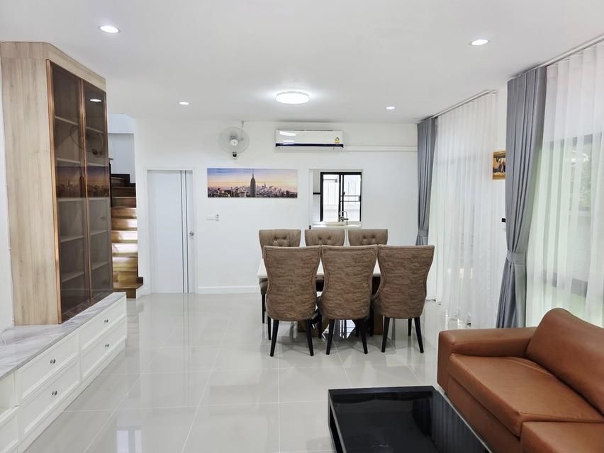 ปล่อยเช่าบ้านเดี่ยวพร้อมเข้าอยู่ หมู่บ้านลุมพินี สวนหลวง ร.9  7